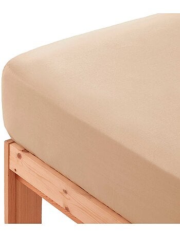 Drap-housse uni 100 % coton, pour matelas jusqu’à 30 cm de hauteur - Gamusi.