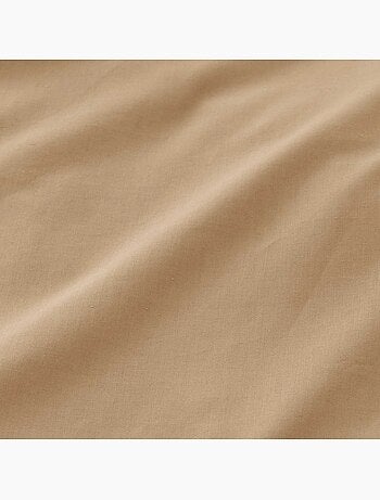 Drap-housse uni 100 % coton, pour matelas jusqu’à 30 cm de hauteur - Gamusi.