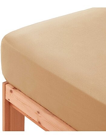 Drap-housse uni 100 % coton, pour matelas jusqu’à 30 cm de hauteur - Gamusi.