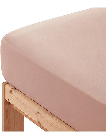 Drap-housse uni 100 % coton, pour matelas jusqu’à 30 cm de hauteur - Gamusi.