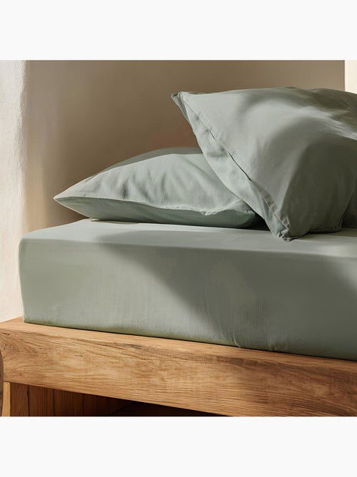 Drap-housse uni 100 % coton, pour matelas jusqu’à 30 cm de hauteur - Gamusi. - Kiabi Drap-housse uni 100 % coton, pour matelas jusqu’à 30 cm de hauteur - Gamusi. - Kiabi