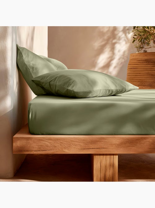 Drap-housse uni 100 % coton, pour matelas jusqu’à 30 cm de hauteur - Gamusi. - Kiabi Drap-housse uni 100 % coton, pour matelas jusqu’à 30 cm de hauteur - Gamusi. - Kiabi