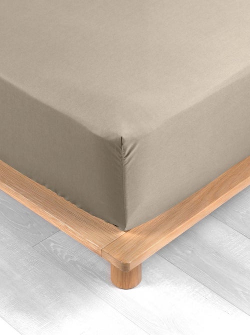 Drap Housse Uni 100% Percale de Coton ORIGINE - Kiabi Drap Housse Uni 100% Percale de Coton ORIGINE - Kiabi