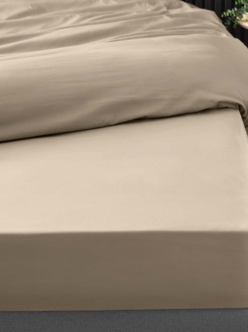 Drap Housse Uni 100% Percale de Coton ORIGINE - Kiabi Drap Housse Uni 100% Percale de Coton ORIGINE - Kiabi