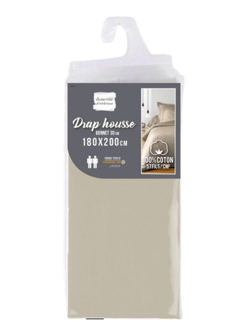 DRAP HOUSSE UNI 57 FILS A - Kiabi