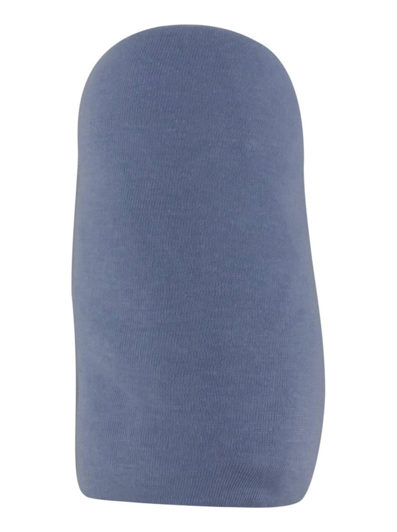 Drap housse uni 60x120 cm - Bleu Layette Bleu - Kiabi