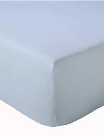 Drap Housse Uni bonnet 30 cm 100% Coton