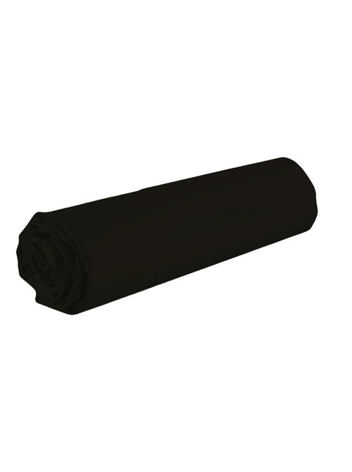 Drap housse uni coton 57 fils bonnet 25cm - Kiabi