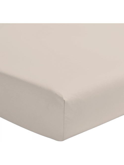 Drap housse uni coton 57 fils bonnet 30cm - Kiabi