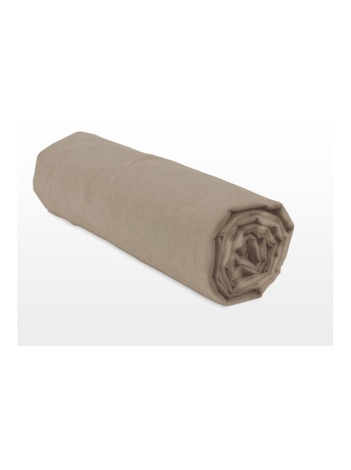 Drap housse uni coton 57 fils bonnet 30cm - Kiabi