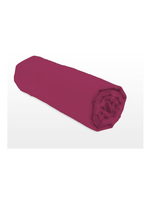 Drap housse uni coton 57 fils bonnet 30cm - Kiabi