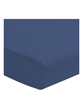 Drap housse uni coton 57 fils bonnet 35cm