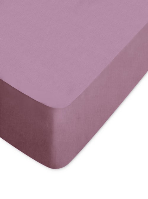 Drap housse uni coton ALTO Bonnet de 20 cm - Kiabi