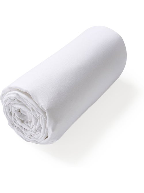 Drap housse uni coton ALTO Bonnet de 23 cm - Kiabi