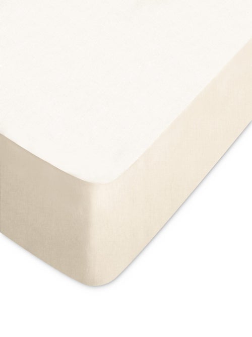 Drap housse uni coton ALTO Bonnet de 30 cm - Kiabi