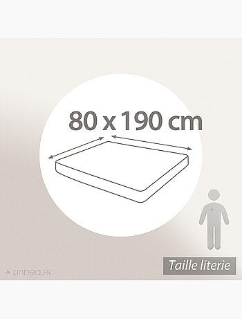 Drap housse uni coton ALTO Bonnet de 30 cm