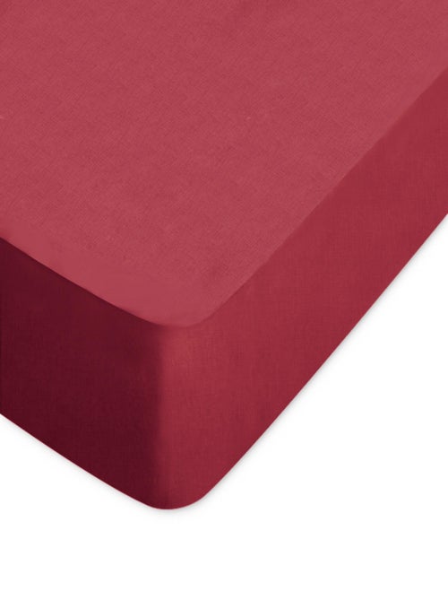 Drap housse uni coton ALTO Bonnet de 30 cm - Kiabi