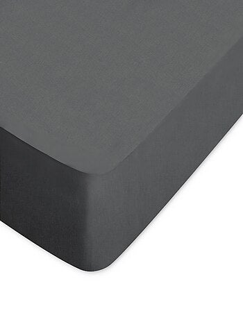 Drap housse uni coton ALTO Bonnet de 23 cm
