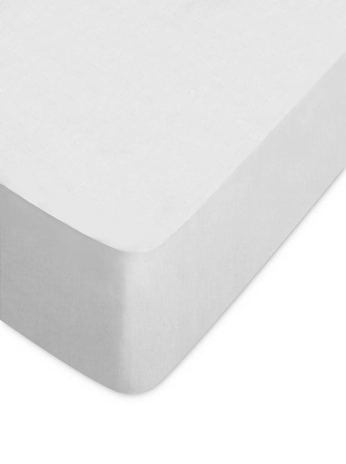 Drap housse uni coton ALTO Bonnet de 30 cm - Kiabi
