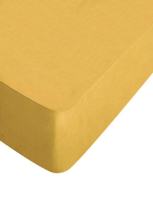 Drap housse uni coton ALTO Bonnet de 30 cm - Kiabi