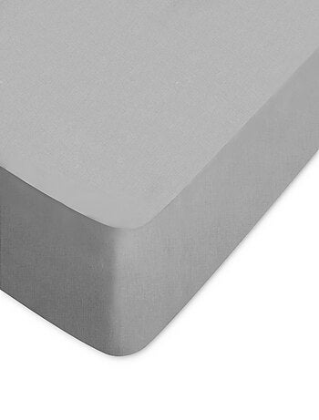 Drap housse uni 100% coton ALTO Bonnet de 40 cm