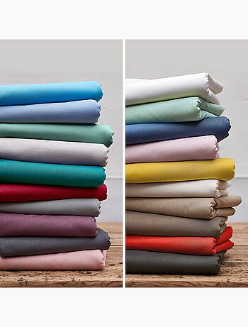 Drap housse uni coton ALTO Bonnet de 50 cm