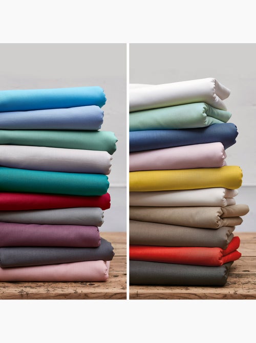 Drap housse uni coton ALTO Bonnet de 50 cm - Kiabi