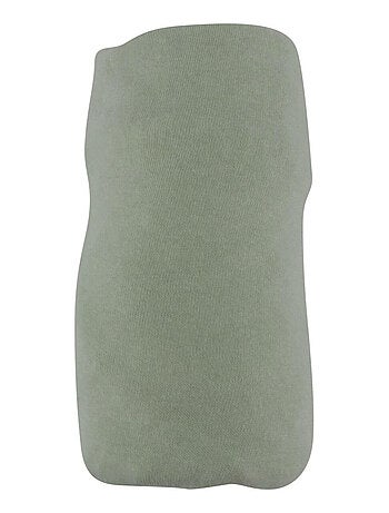 Drap housse bébé uni en coton doux - Babycalin