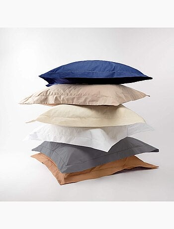 Drap housse uni coton percale 200 fils DESIREE
