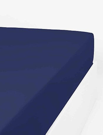 Drap housse uni coton percale 200 fils DESIREE