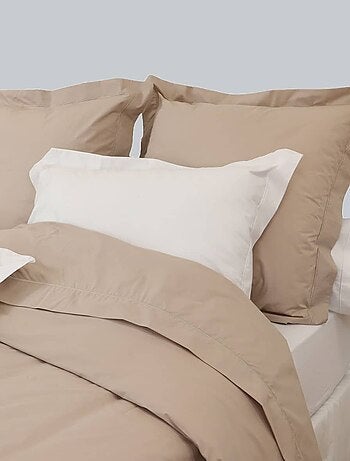 Drap housse uni coton percale 200 fils DESIREE