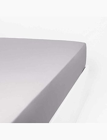 Drap housse uni coton percale 200 fils DESIREE