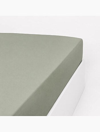 Drap housse uni coton percale 200 fils DESIREE
