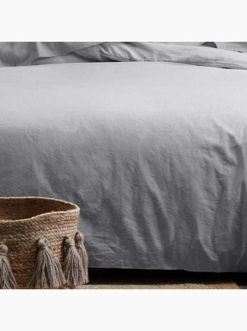 Drap housse uni en coton bio - Kiabi Drap housse uni en coton bio - Kiabi