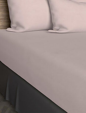 Drap housse uni en coton JERSEY, par Soleil d'ocre