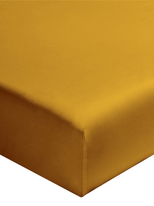 Drap housse uni en coton, matelas épais, Made in France, LES UNIS - Kiabi