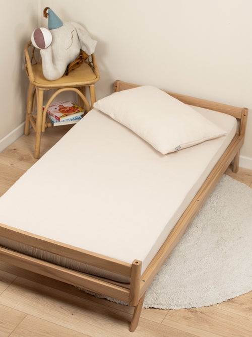 Drap housse uni en gaze de coton SEVIRA KIDS - Kiabi