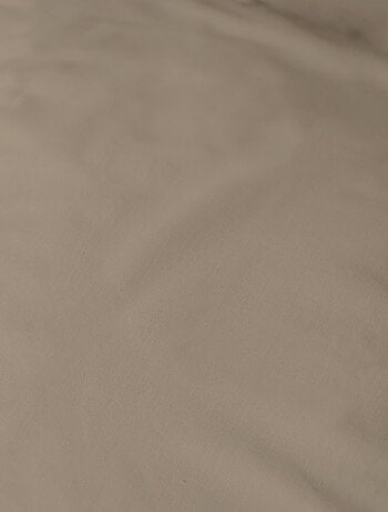 Drap-housse uni en percale, COTON BIO
