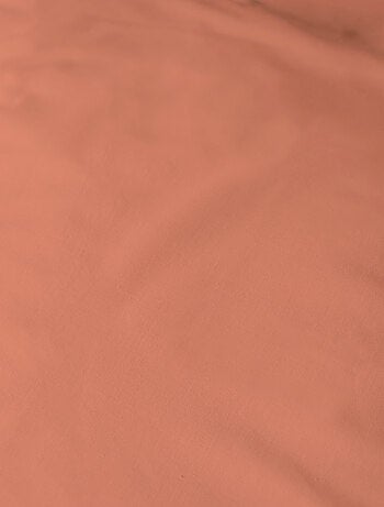 Drap-housse uni en percale, COTON BIO