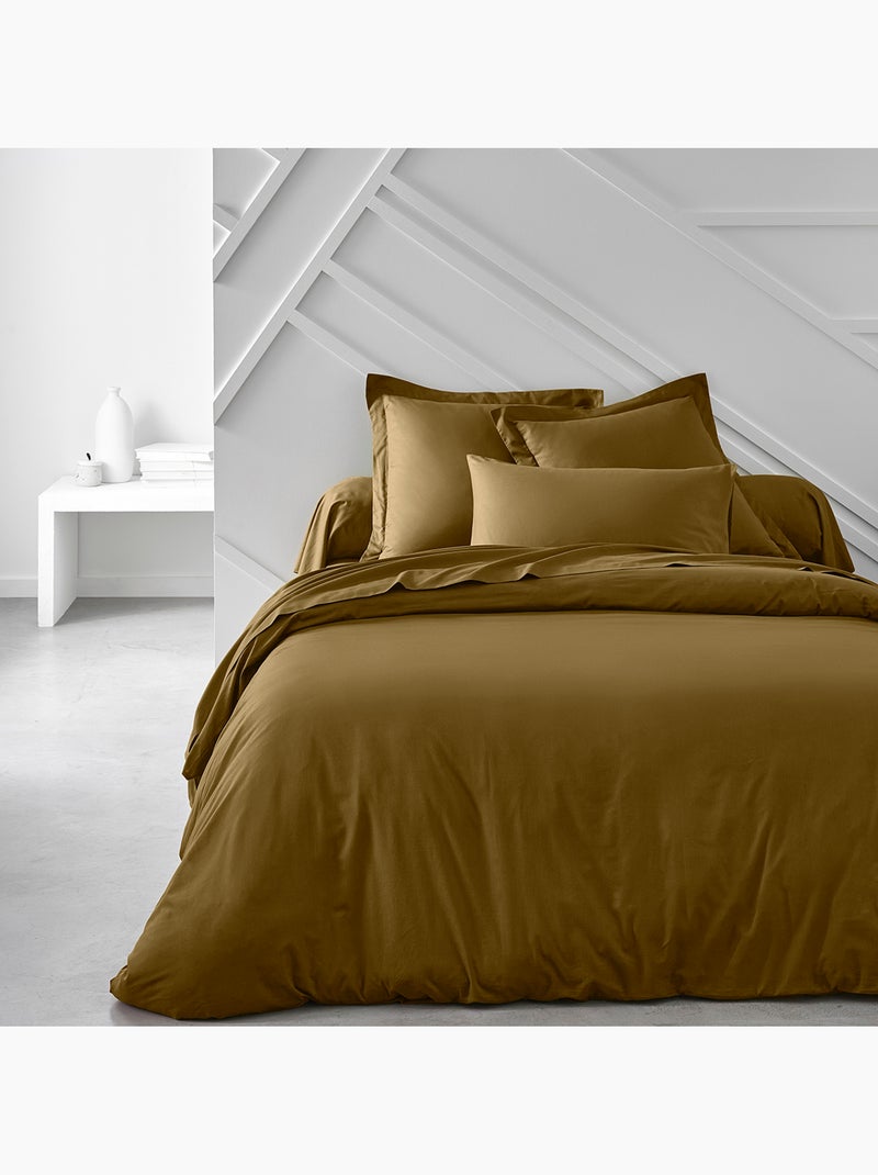 Drap housse uni ESSENTIAL Bronze - Kiabi