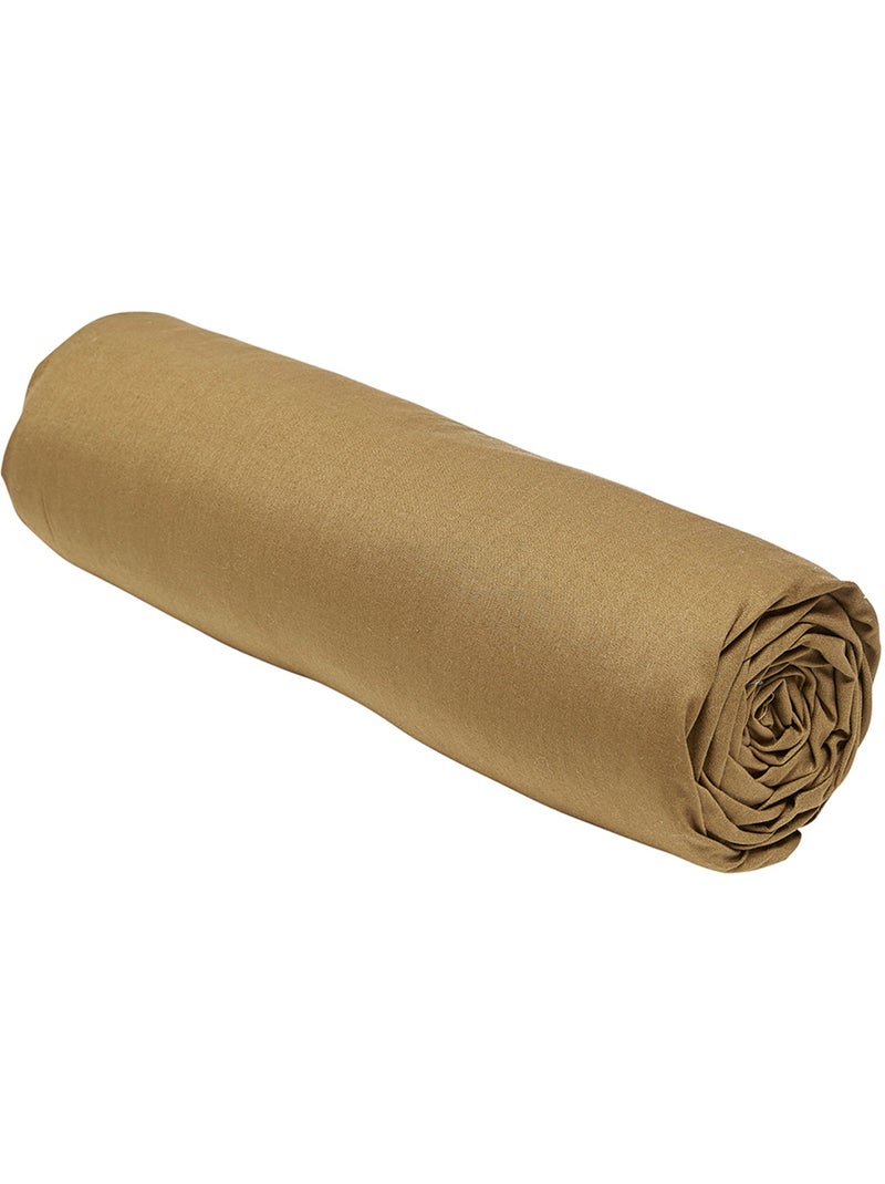 Drap housse uni ESSENTIAL Bronze - Kiabi