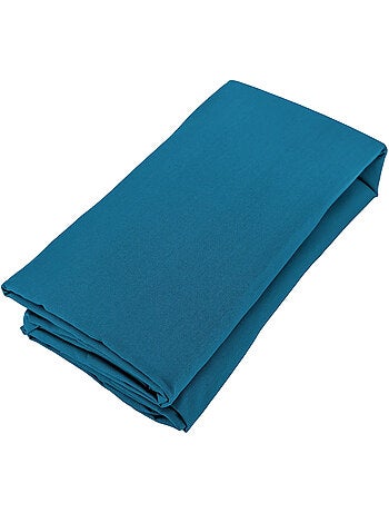 Drap housse uni percale de coton MANOIR Bonnet de 35 cm