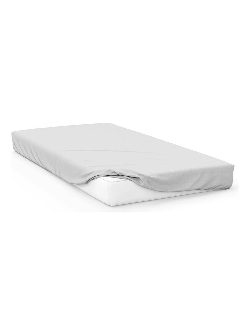 Drap housse uni ZZZ Blanc - Kiabi