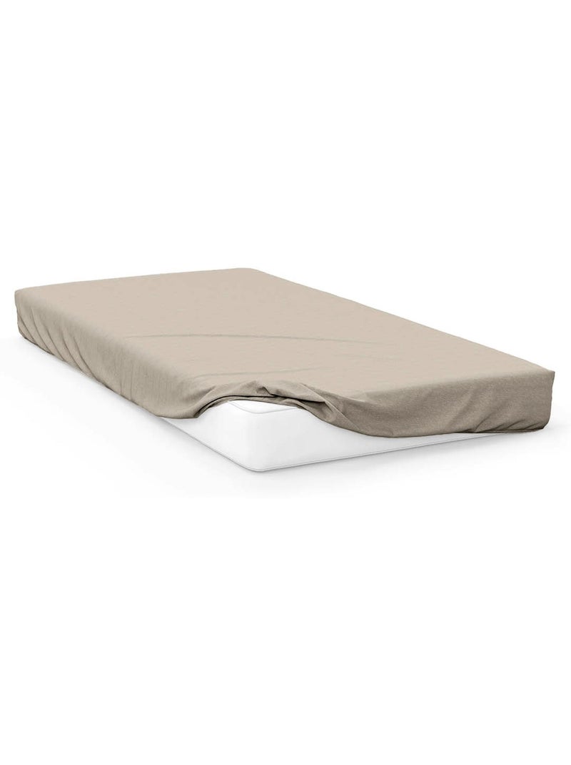 Drap housse uni ZZZ Ecru - Kiabi