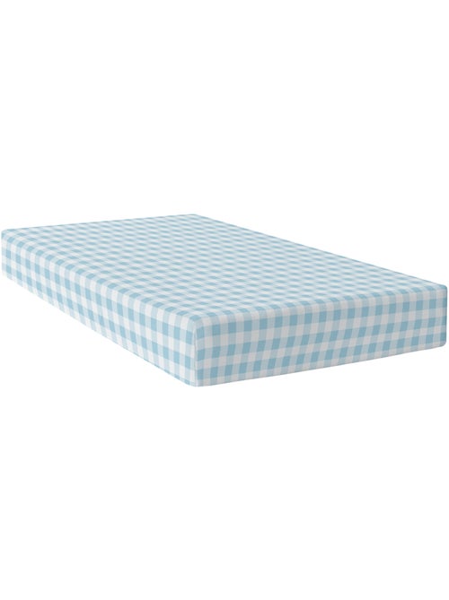 Drap-housse Vichy "Happyfriday" - Kiabi