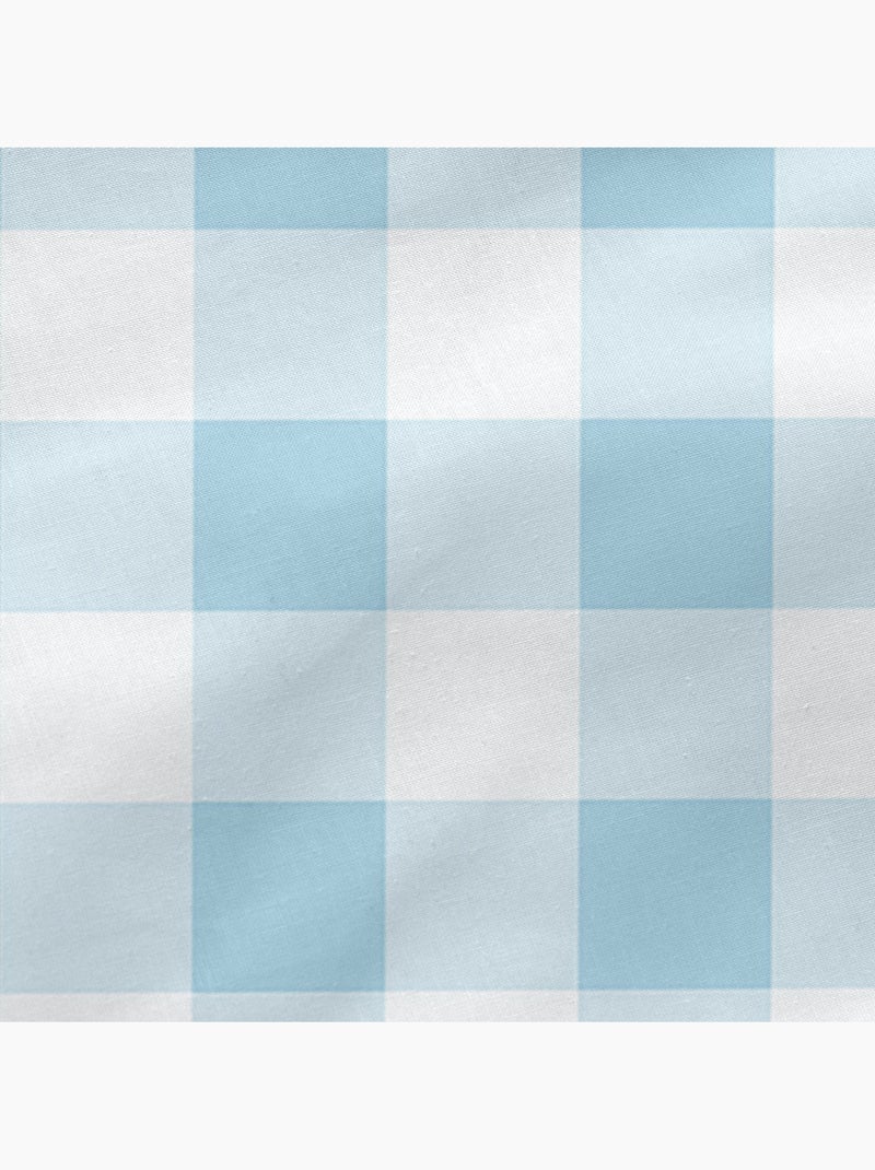 Drap-housse Vichy "Happyfriday" Bleu - Kiabi