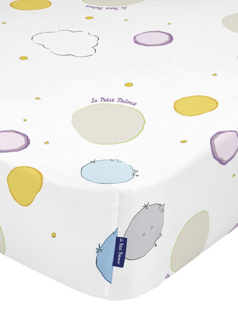 Drap-housse Voyageur Berceau "Happyfriday" Blanc - Kiabi