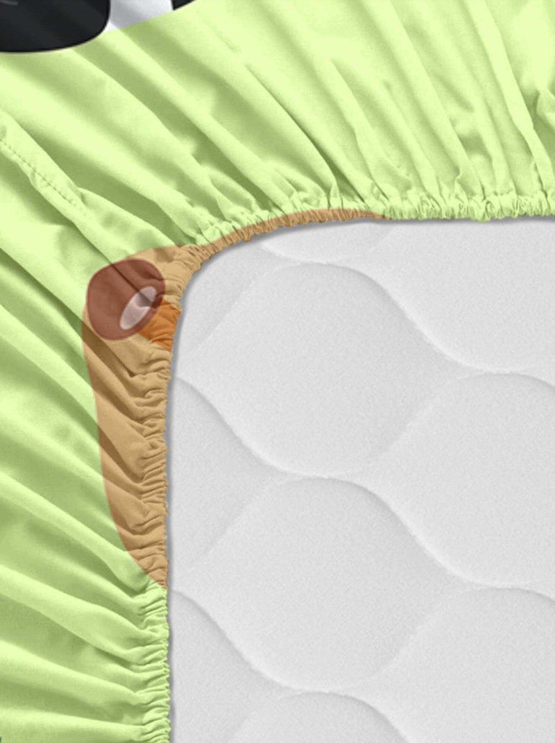 Drap-housse Wild "Happyfriday" Multicolore - Kiabi