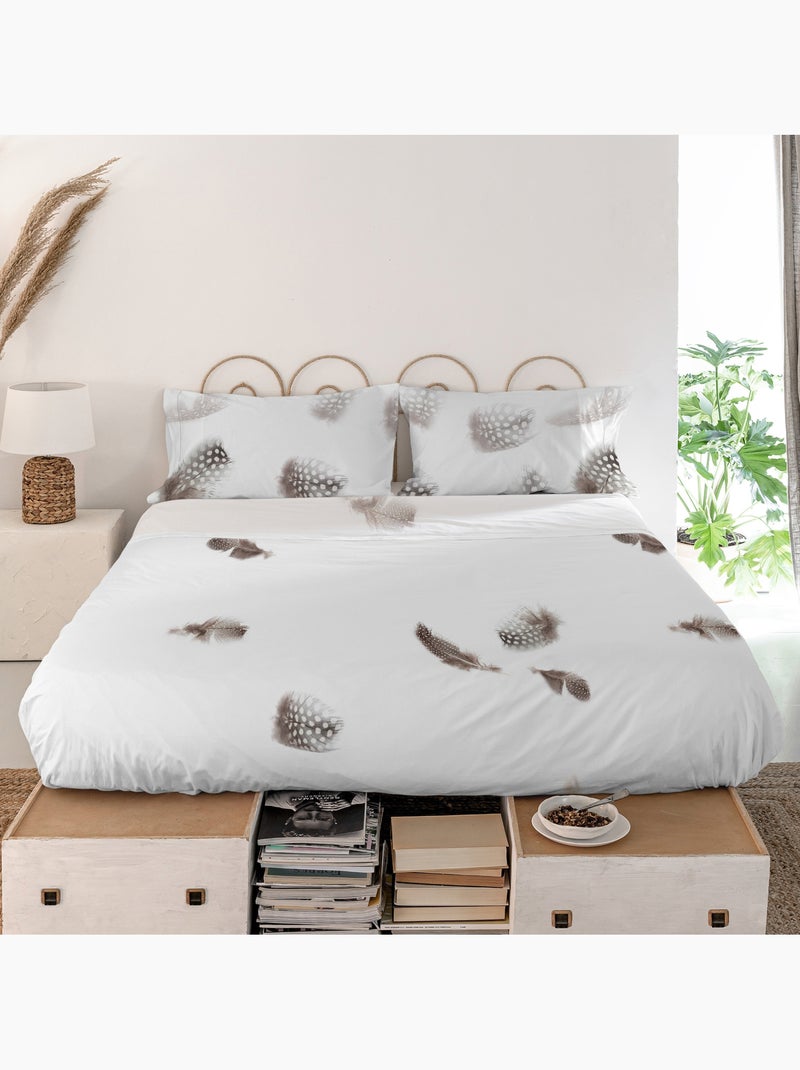 Drap Light "Happyfriday" Blanc - Kiabi