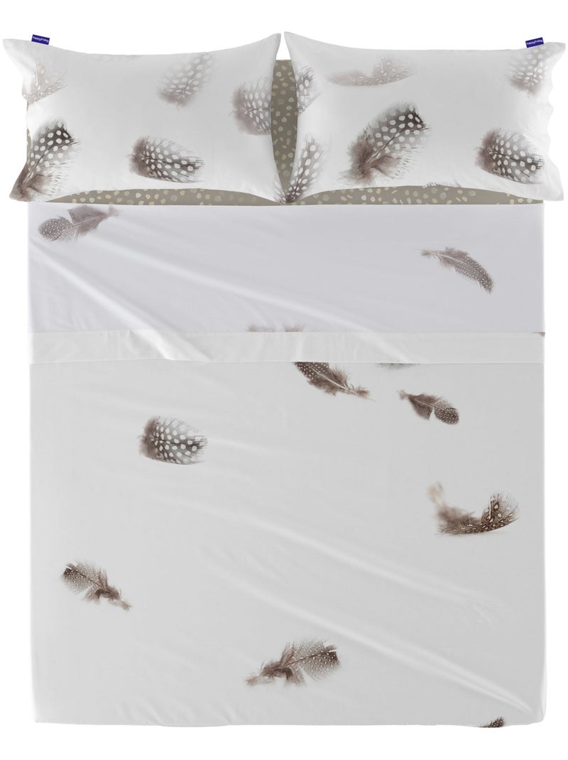 Drap Light "Happyfriday" Blanc - Kiabi